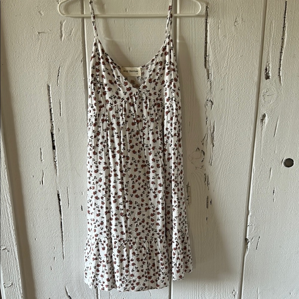 Floral Spaghetti Strap Dress